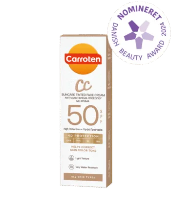 Carroten Cc Face Cream Spf 50 Solcreme Hos Frisøren   Baronen
