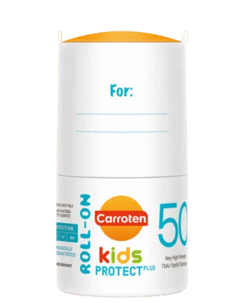 Carroten Roll-on Kids Protect Spf 50  50 Ml Solcreme Hos Frisøren   Baronen