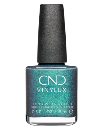 Cnd Teal-tricity  Vinylux  478 Neglelak Hos Frisøren   Baronen