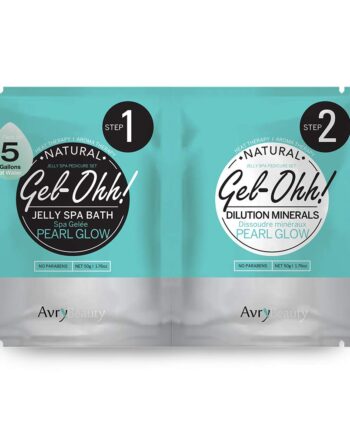 Gel-ohh Jelly Spa Pedi Bath Pearl Glow Hos Frisøren   Baronen