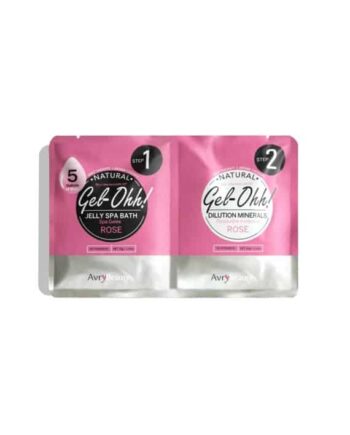 Gel-ohh Jelly Spa Pedi Bath Rose Hos Frisøren   Baronen