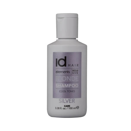 Id Hair Elements Xclusive Blonde Shampoo Silver 100ml Hos Frisøren   Baronen