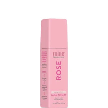 Minetan  Illuminating Facial Tan Mist  Rose 100 Ml Hos Frisøren   Baronen