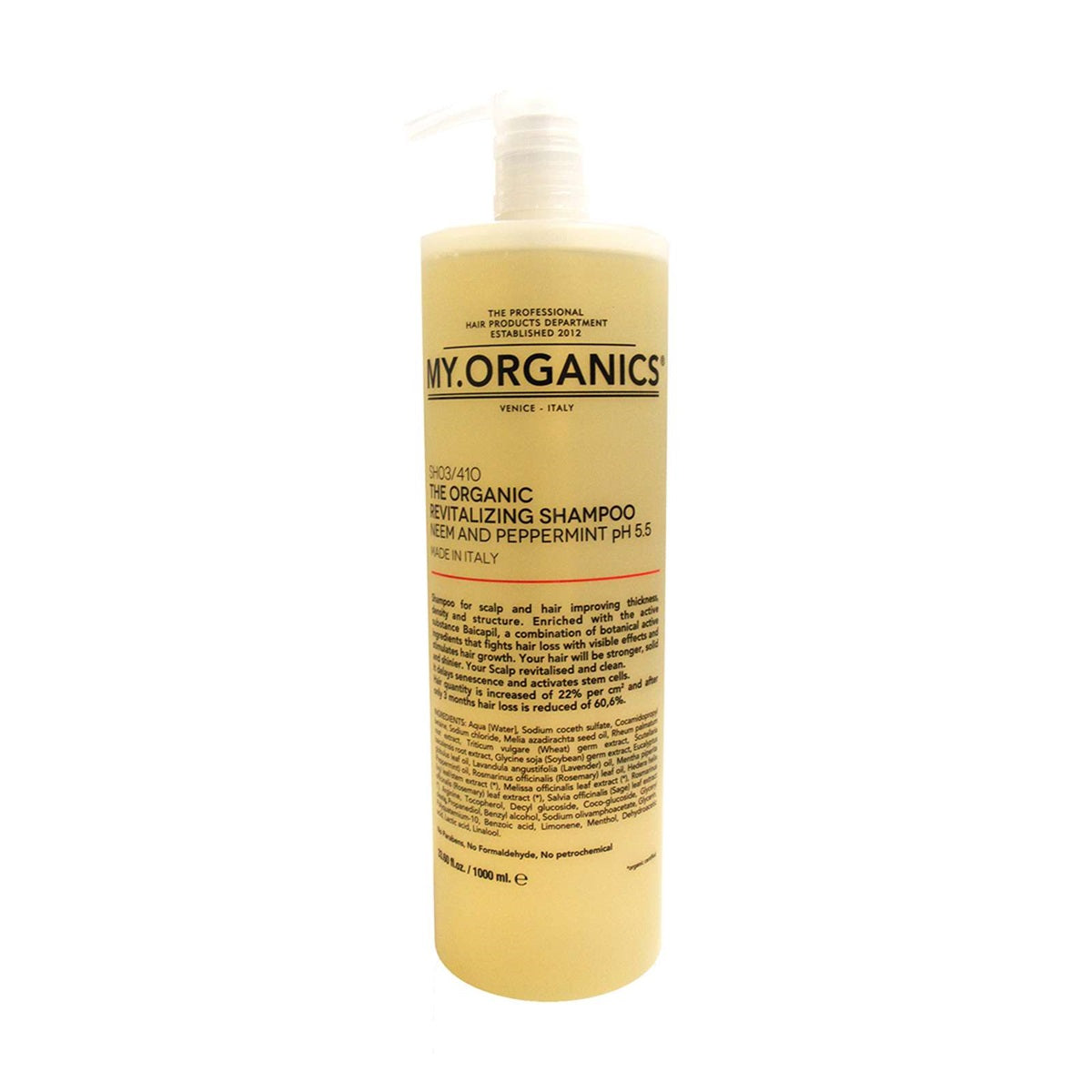 My Organics My Revitalizing Shampoo 1000ml Hos Frisøren Baronen