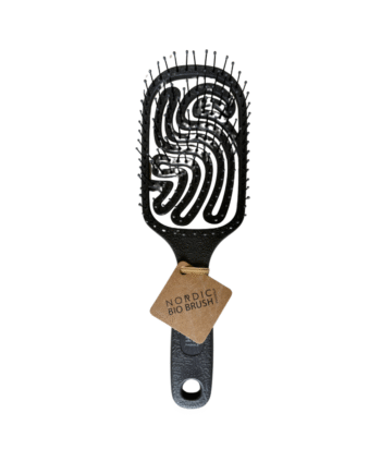Nordic Bio Brush Paddel Black 100  Genanvendelig Hos Frisøren   Baronen