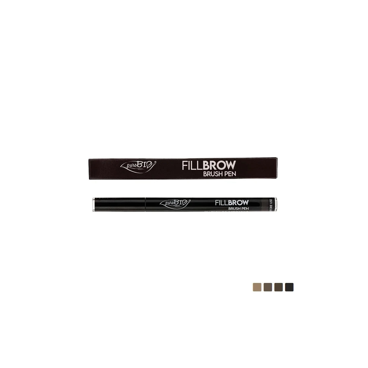 Purobio Cosmetics Fillbrow Brush Pen 04 Hos Frisøren Baronen