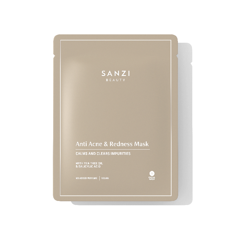 Sanzi Beauty Anti Acne   Redness Mask Hos Frisøren   Baronen