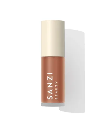 Sanzi Beauty Lip Sheen Mocha Hos Frisøren   Baronen