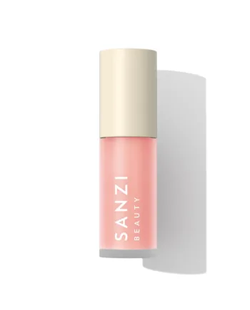 Sanzi Beauty Lip Sheen Peach Hos Frisøren   Baronen