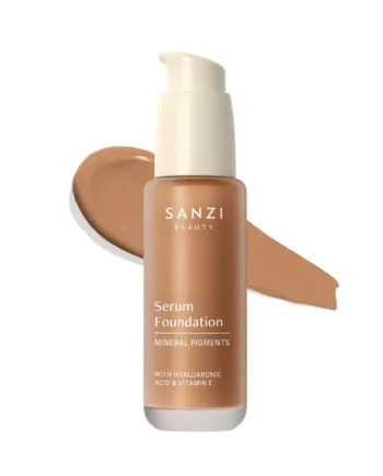 Sanzi Beauty Serum Foundation 09 Deep Warm Rosy Hos Frisøren   Baronen