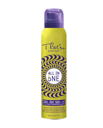Thatso All In One Spf 20 30 50  Quot Gul Quot  175ml Solcreme Hos Frisøren   Baronen