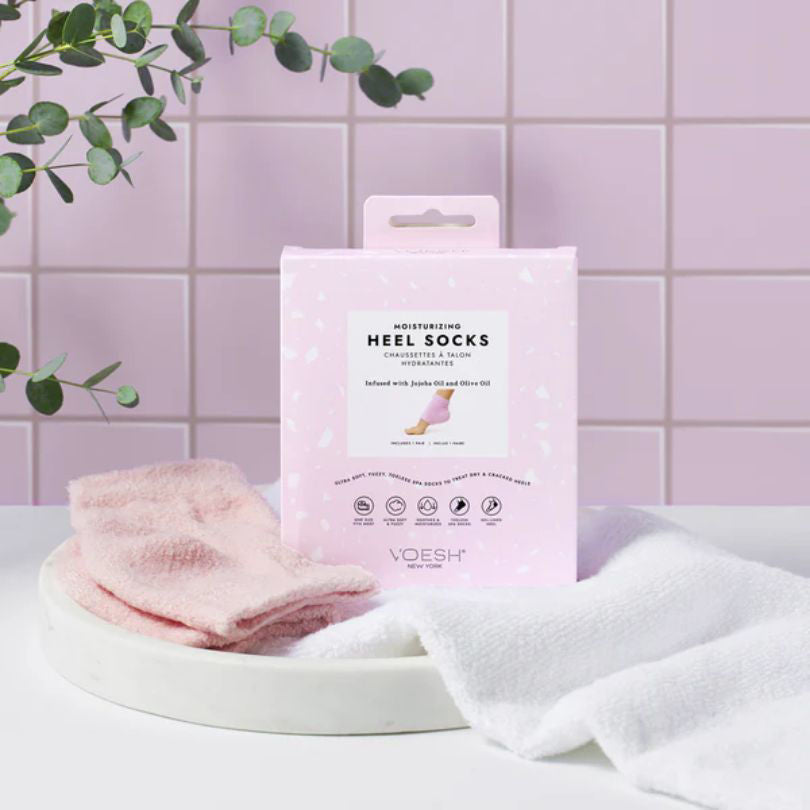 Voesh Moisturizing Heel Socks Hos Frisøren Baronen