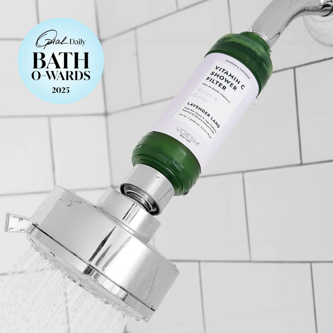 Voesh Shower Empower Filter Lavendel Hos Frisøren Baronen