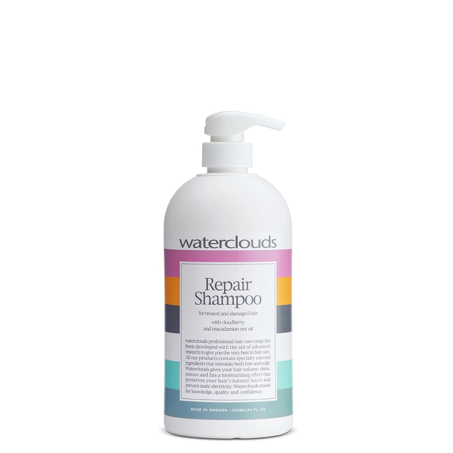 Waterclouds Repair Shampoo 1000ml Hos Frisøren Baronen