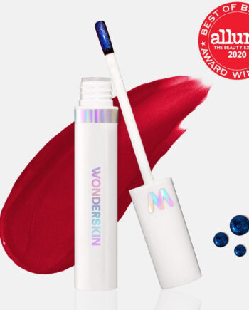 Wonderskin Wonder Blading Lip Stain Masque Divine  Burgundy Red  Hos Frisøren   Baronen