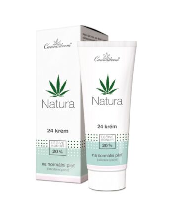 Cannaderm  Natura 24 Ansigtscreme Til Normal Hud  75