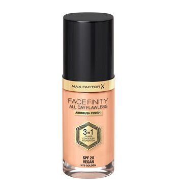 Max Factor All Day Flawless 3in1 Foundation 075 Golden