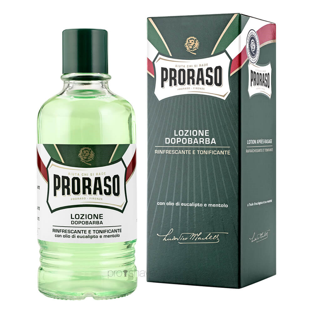 Proraso Aftershave Splash Refresh  Eucalyptus   Menthol  400 Ml   Salon