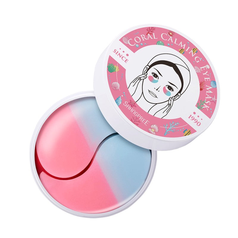 Shangpree Hydrogel Eye Mask Coral Calming 60 Stk