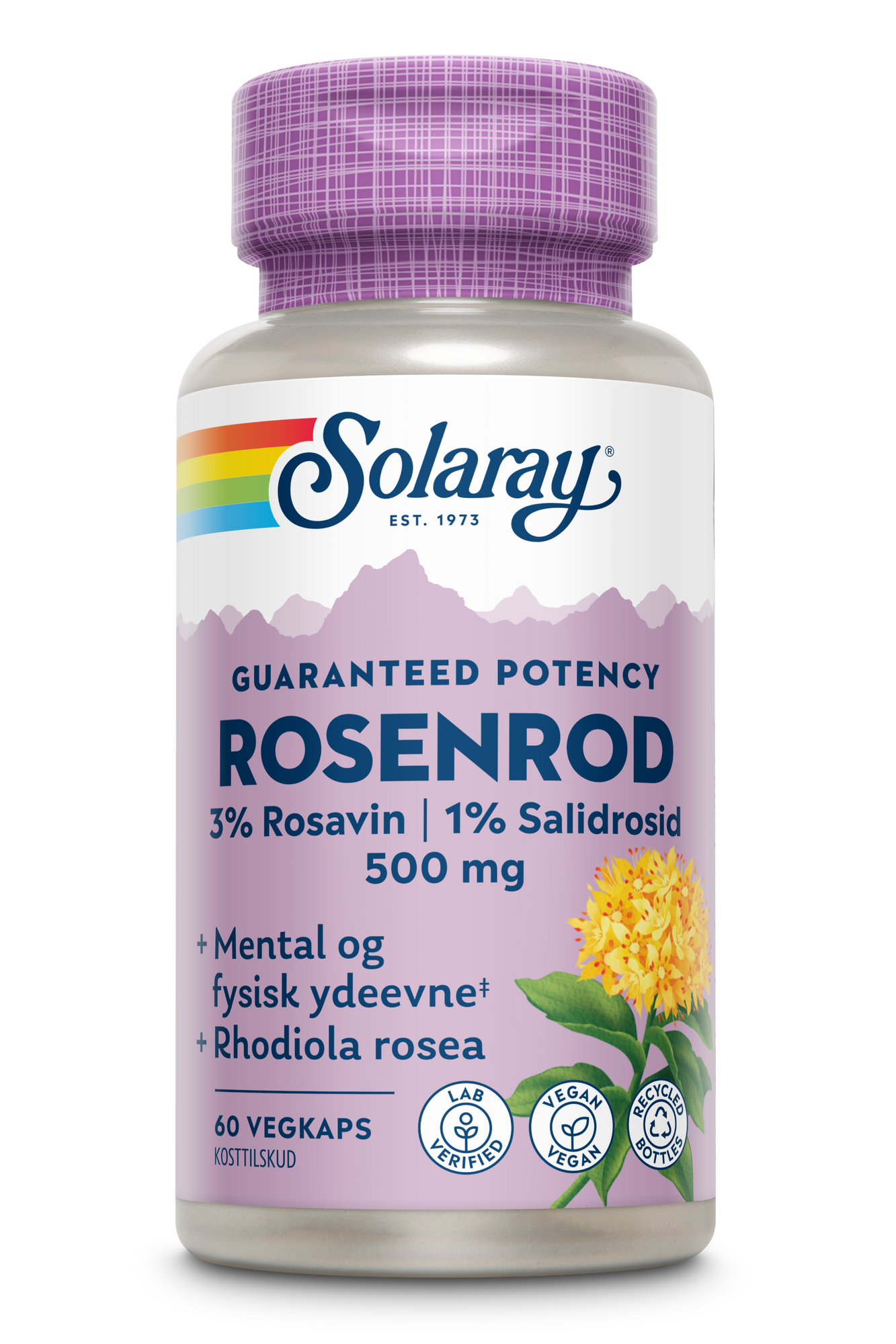 Super Rosenrod 60 Kapsler