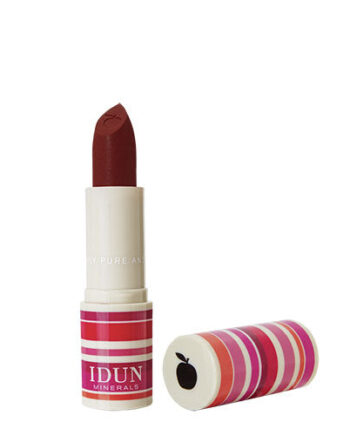 - Veganskidun Minerals Matte Lipstick Vinbär 105