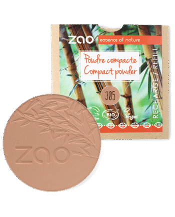Zao  økologisk Compact Powder  305 Pink Sand  Refill