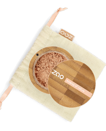 Zao  økologisk Mineral Silk Foundation  505 Coffee Beige  13