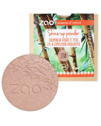 Zao  økologisk Shine-up Powder  310 Pink Champagne  Refill