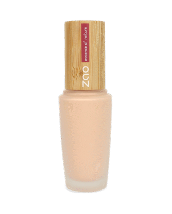 Zao  økologisk Silk Foundation  814 Pink Beige  Flydende  30ml