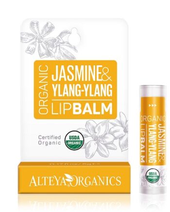 Alteya Organics Jasmine Ylang-ylang Lip Balm