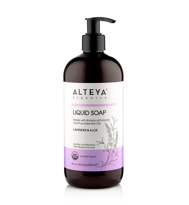 Alteya Organics økologisk Flydende Sæbe Lavender Aloe 500ml