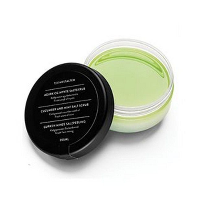 Badeanstalten Bodyscrub Agurk Og Mynte Saltskrub 200 Ml