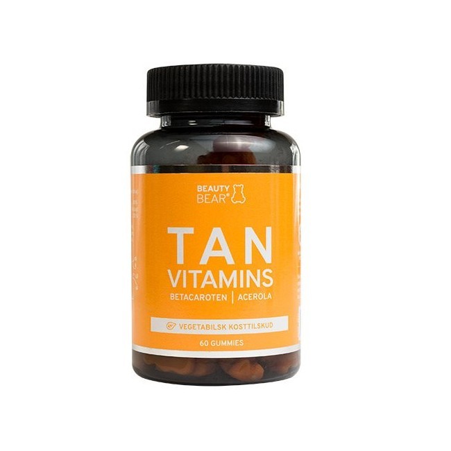 Beauty Bear Tan Vitamins Gummies 60 Stk