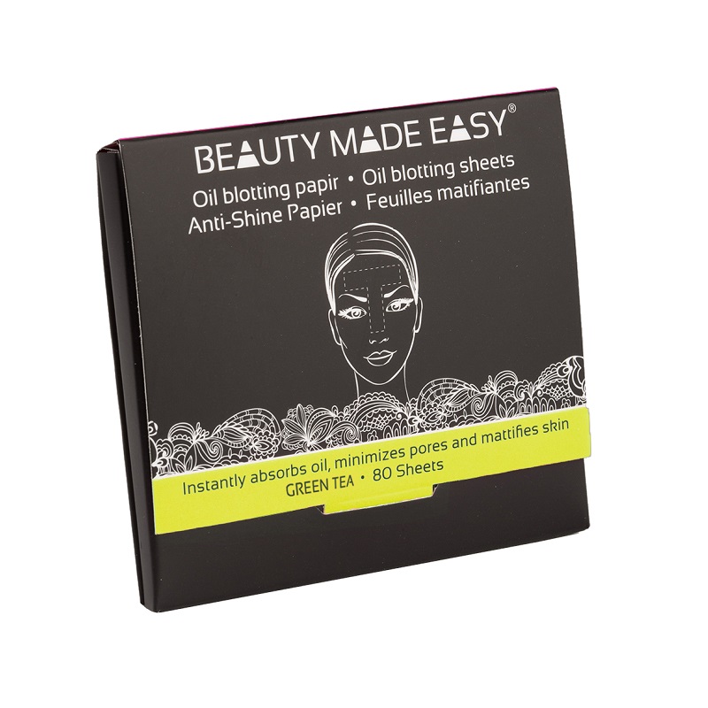 Beauty Made Easy Anti-shine Paper Sheet Green