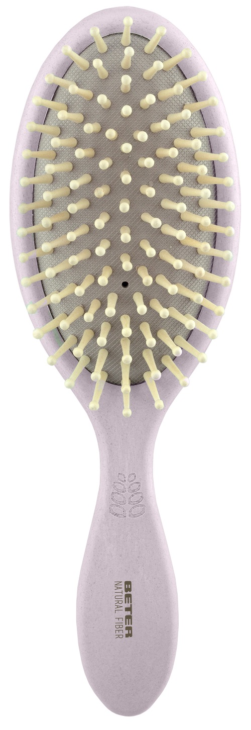 Beter Natural Fiber Cushion Hårbørste Lyngfarvet