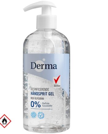 Derma Håndsprit Gel 70  500ml