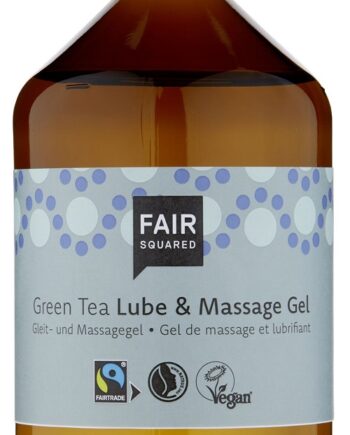 Fair Squared Green Tea Lube   Massage Gel 500ml