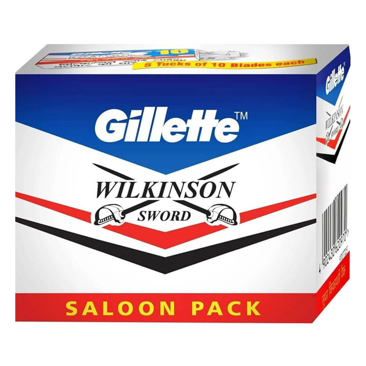 Gillette Wilkinson Sword De-barberblade  50 Stk