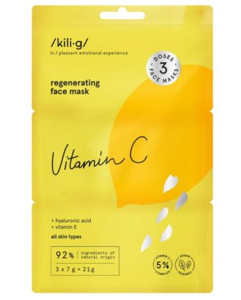 Kili X2219    Vitamin   Regenerating Face Mask  -pak