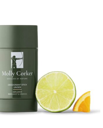 Molly Corker Natural Deodorant Stick Bergamot   Orange Explorer