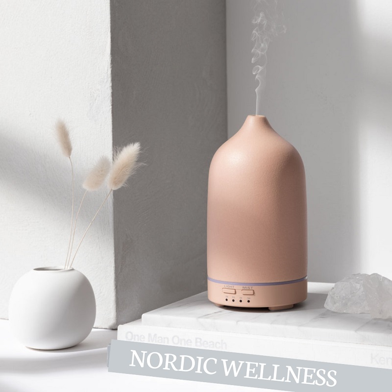 Nordic Wellness Keramisk Aroma Diffuser Terracotta
