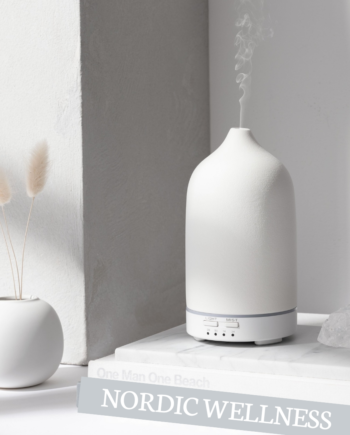 Nordic Wellness Keramisk Aroma Diffuser White