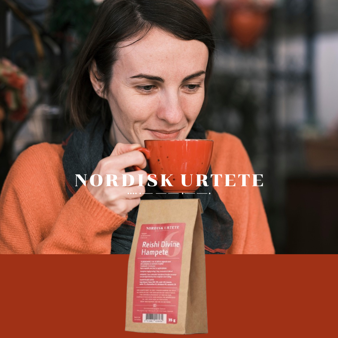 Nordisk Urtete Reishi Divine Hampete