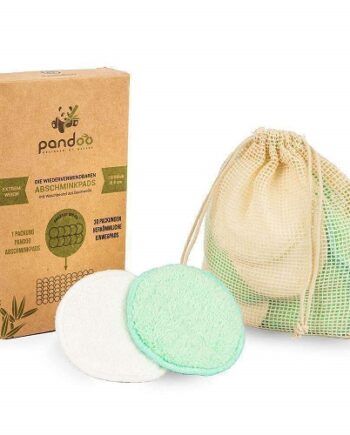 Pandoo Bambus   Bomulds Rense Rondeller