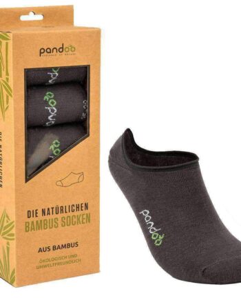 Pandoo Koksgrå Bambus Footies Str  43-46