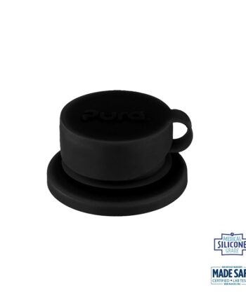 Pura  Big Mouth Silikone Låg Black Sport Top