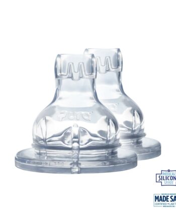Pura  Kiki Sipper Spouts Baby Silikone Flaskesutter    Mdr   -pak   Fast Flow