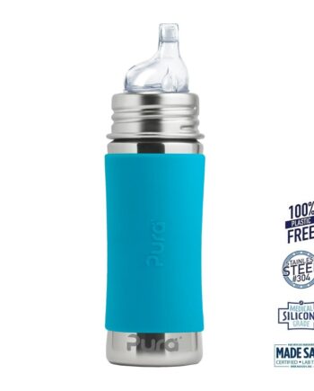 Pura  Sipper Spouts Baby Sutteflaske    Mdr  Aqua 325ml Fast Flow