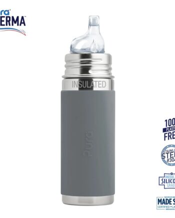 Pura  Therma Kiki Sipper Baby Sutteflaske    Mdr  Grey 260ml Fast Flow