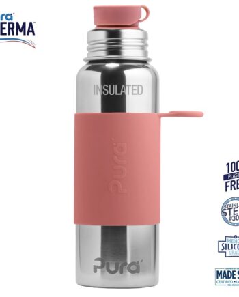 Pura  Therma Sportsflaske Big Mouth  Rosa 650ml